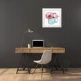 thumbnail image 3 of Grove, Beth 15x15 White Modern Wood Framed Museum Art Print Titled - Floral Teacups II, 3 of 4