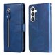 thumbnail image 3 of Estuche de Cuero PU con Cierre para Samsung Galaxy S25 , Funda Protectora con Billetera y Correa, 3 of 6
