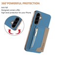 thumbnail image 3 of Decase Removable 2-in-1 Magnetic Wallet Case Compatible with Samsung Galaxy A26 5G,PU Leather Flip Cover with RFID Blocking,6 Card & Cash Slots,Shockproof Anti-Scratch PC+TPU Back Cover,Lightblue, 3 of 12