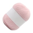 thumbnail image 2 of Advancent Hilo tejido a mano, cuerda de tejer mezclada, cordón de macramé grueso para ganchillo Tela de costura y artesanía Rosa claro, 2 of 6