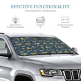 thumbnail image 3 of Fuzoiu Modern Excavator Print Car Windshield Sunshade,Foldable Reflective Sun Visor,Windshield Sun Shade,UV Rays Sun Visor Shade,Auto Front Sun Shield Shade-Medium, 3 of 8