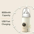 thumbnail image 3 of Calentador De Leche Para Bebés, Batería De 8000mAh, Temperatura Constante, Calentador De Biberones Recargable Fácil De Operar Para Viajes Y Excursiones, 3 of 7
