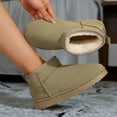 thumbnail image 3 of Women's Fashion Winter Boots - Cozy Fleece Lined with Thick Traction Sole, 3 of 8