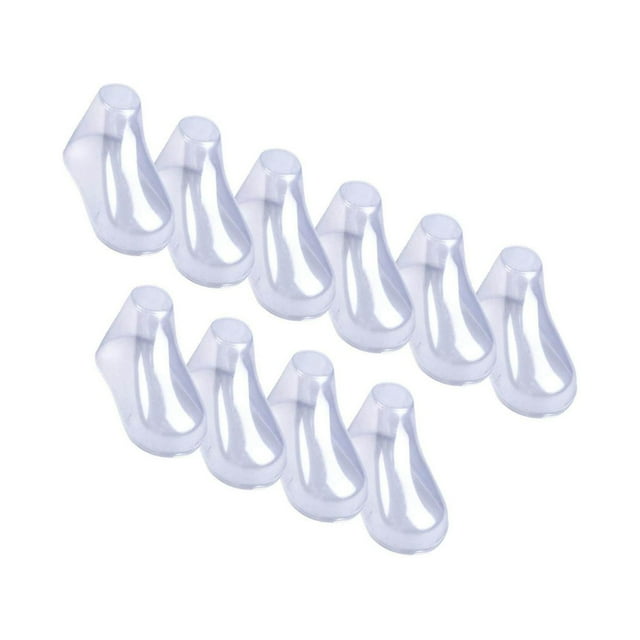 10Pcs Transparent Baby Shoe Stretcher Professional for Socks Stretcher Toddler Booties Socks Store 9cm