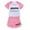 Pink, variant on Kids Girl Summer Outfits Letter Short Sleeve Casual T-Shirt Tops and Shorts Pants Girl 2 Piece Outfits 7-8 Years Girl Clothes Cute Girl Clothing