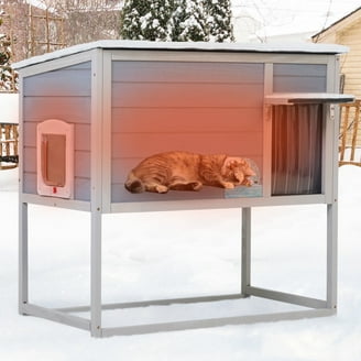Outdoor Cat House with Insulation All-Round Foam Feral - Main Image