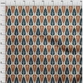 thumbnail image 3 of oneOone Cotton Jersey Rust Brown Fabric Leaves Block Fabric For Sewing Printed Craft Fabric By The Yard 58 Inch Wide, 3 of 4
