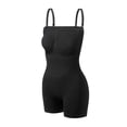 thumbnail image 3 of Idoravan Womens Shapewear Bodysuit Tummy Control Shorts Women Solid Color Beautiful Back Abdomen and Hip Lifting Sling Conjoined Tight Shaping Jumpsuit, 3 of 8