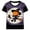 3# Purple, variant on FEDPOP Boys Halloween T-shirts Kids 3D Printed Graphic Tops Pumpkin Short Sleeve Tees Clothes 6T