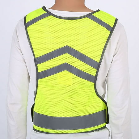 

Higoodz Safety Vest Vest With Reflective Strips Sport Vest Reflective Vest Fluorescent Vest Women For Outdoor Men