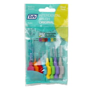 TEPE Interdental Brush Original Cleaners Mixed Pack - Dental Brushes Between Teeth 8 Pk, 0.4MM to 1.3 MM