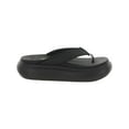 thumbnail image 2 of Reef Womens Cushion Bondi Faux Leather Slip On Slide Sandals, 2 of 3
