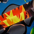 thumbnail image 4 of Manfei Camping Campfire Shower Curtain 72Wx84L,Adventure Theme Bathroom Shower Curtain, 4 of 6