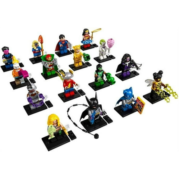 LEGO DC Super Heroes Series Minifigures Complete Set of 16 SEALED 71026