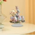 thumbnail image 4 of Binwennn Ornament Pack Big Christmas Ornament Christmas Keepsake Ornament Easter Colored Flowing Rabbit Animal Fairy Tale Color Desktop Decoration Pendant Assembly Props, 4 of 8
