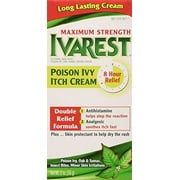 Ivarest 8 Hour Maximum Strength Anti - Itch Cream - 2 Oz