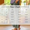 thumbnail image 4 of Sentmoon Linen Pants with Print High Elastic Waist Holiday Pants Oversized Relaxed Fit Straight Leg Casual Summer Womens Lounge Pants with Pocket The Holiday for Travel and Vacation, 4 of 6
