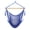 Blue, variant on Orange XL Rope Hanging Hammock Chair Indoor Outdoor Garden Yard Swing