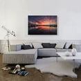 thumbnail image 2 of ARTCANVAS Yachts Sunset Home Decor Rectangle Canvas Art Print - Size: 40" x 26" (0.75" Deep), 2 of 9