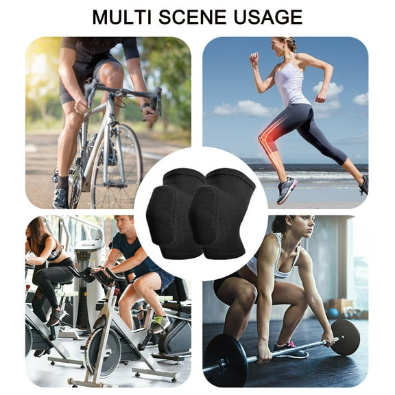 TIHLMK Non-slip Knee Brace Soft Breathable Knee Pads Compression Sleeve For Dance Basketball Soccer Jogging Cycling For Women Men