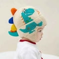 thumbnail image 2 of Sombrero de Invierno de Niños Pequeño Dinosaurio a Prueba de Viento Sombrero de Protección de Oídos de Invierno Y Sombrero de Invierno Nuevo de Punto Caliente para Niños Niñas Sombrero de Invierno, 2 of 4