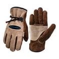 thumbnail image 2 of Terraxo Gardening Gloves Synthetic Leather Thornproof Work Gloves Punctureproof Heat Resistant Hand Protection Suitable for Fruit Handling Weeding Welding Hom S, 2 of 8