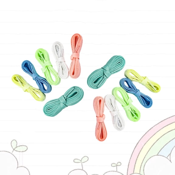 HEANUJJ Sneaker Laces Yellow Reflective 12Pcs