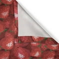 thumbnail image 6 of Ambesonne Summer Valance & Curtain, Strawberries Ripe Fruits, 55"x45", Jade Green Red, 6 of 7