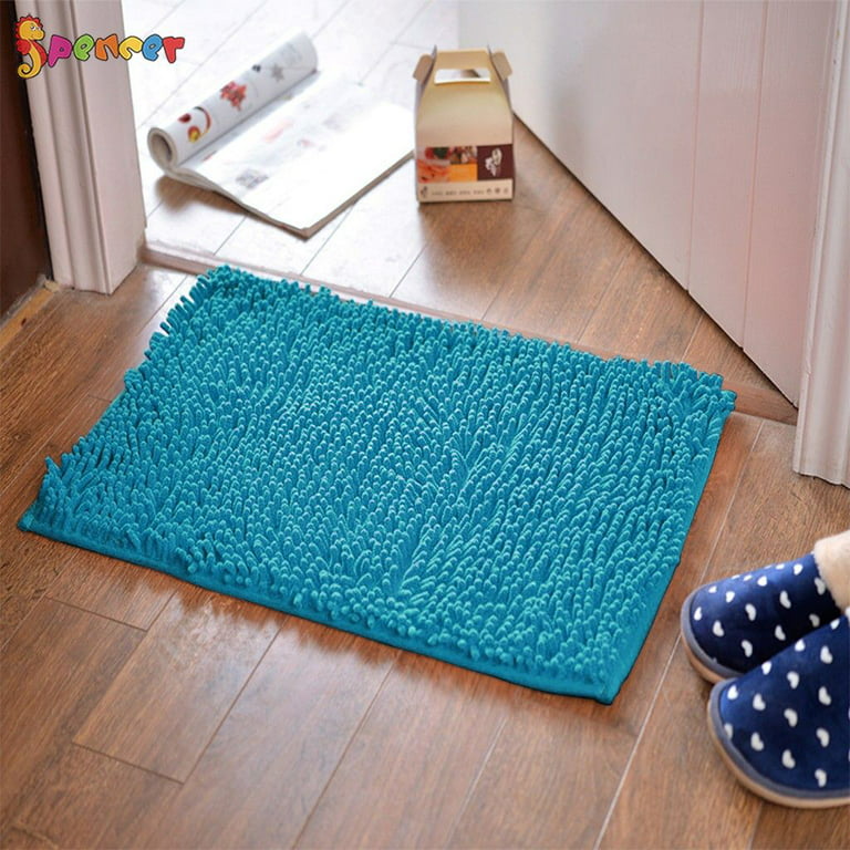  BEQHAUSE-Bathroom-Rugs-Non-Slip-Bath Mats for Bathroom Soft and  Absorbent Polyester Bath Mat Machine Washable Quick Dry Shaggy Shower Mat  for Bathroom, Bathtub and Sink,16 x24,Green : Home & Kitchen
