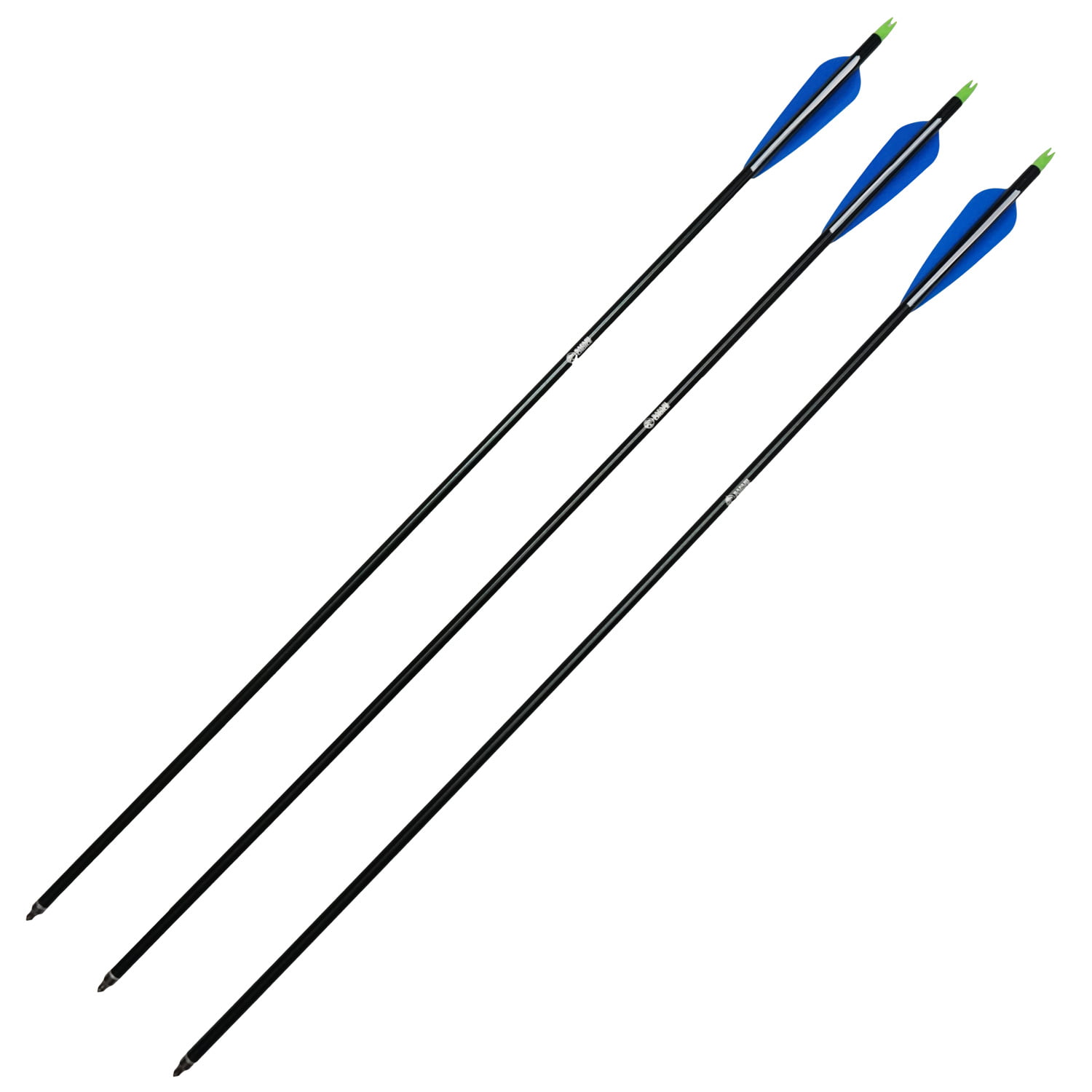 12-Pack 33" Archery Aluminum Arrows w/ Removable Head Hunting Recurve Bow 