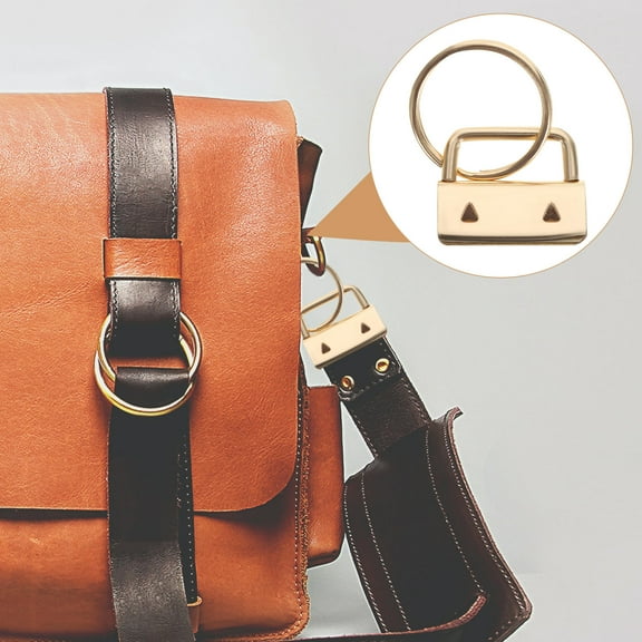 OUNONA 30Pcs Key Fob Hardware Keychain Hardware Replacement Key Fob Key Chain Making Supplies