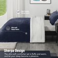 thumbnail image 3 of UltraSoft Twin Comforter Set with Pillow Sham Piece Set Plush Warm Fall Winter Bedding Comforter Sets, 3 of 6