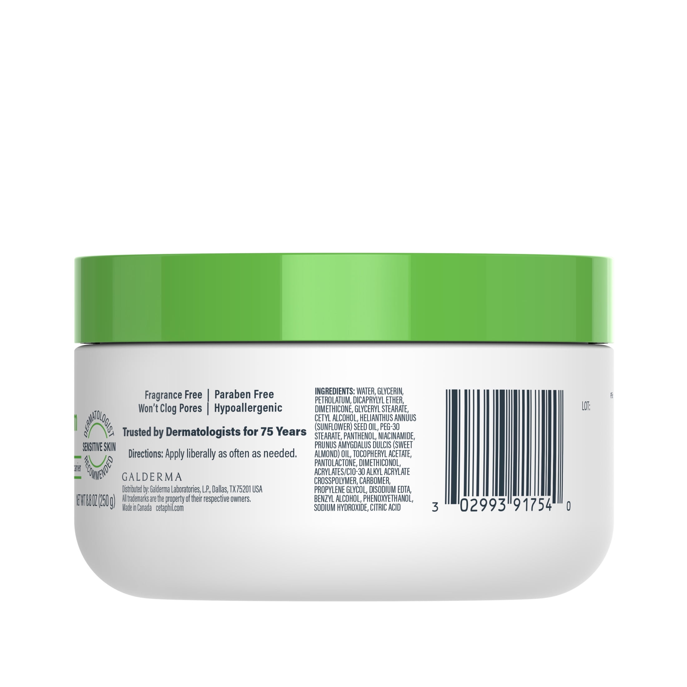 Cetaphil Moisturizing Cream for Very Dry to Dry Skin, 8.8 fl oz