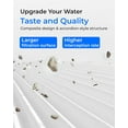 thumbnail image 3 of Waterdrop WD-G5P700-CF Filter, Replacement for WD-G5P700 Undersink Reverse Osmosis System, 6-Month Lifetime, 3 of 8
