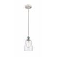 thumbnail image 1 of 516-1P-WPC-G392-Innovations Lighting-Ellery-1 Light Mini Pendant in Nautiical Style-4.5 Inches Wide by 8 Inches High   White/Polished Chrome Finish, 1 of 1