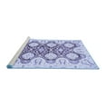 thumbnail image 2 of Ahgly Company Machine Washable Indoor Rectangle Oriental Blue Traditional Area Rugs, 2' x 4', 2 of 4