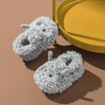 thumbnail image 2 of Binhe Fashion Autumn and Winter Boys and Girls Slippers Flat Soft Light and Comfortable Warm Cute Cartoon Puppy Robot Shape with Comfortable and Soft for Heel Behind the Bag, 2 of 4