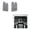 gray, variant on Gamepad Back Buttons for Anbernic RG406V RG405V and RG40XXV Back Paddle Gaming Repair and Replacement Parts