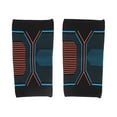 thumbnail image 2 of Compression Support Sleeve for Outdoor Sports Blue Orange, Elastic Adjustable Arm Guard, Breathable Flexible Design, Wear Resistant Nylon Fabric, Long Lasting Shock Absorption, 2 of 7