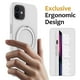 thumbnail image 2 of For iPhone 11 Magnetic Case with Ring Kickstand PC+Silicone Drop-Proof Phone Cover, 2 of 5