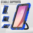 thumbnail image 2 of Allytech Heavy Duty Rugged Case for Lenovo Tab M9 2023, Adjustable Kickstand Case with Built-in Screen Protector, Anti-Drop Shockproof Full Body Protection Case for Lenovo Tab M9 - Blue, 2 of 6
