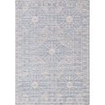 thumbnail image 2 of Unique Loom Paris Collection Pastel Tones Traditional Distressed Blue Area Rug (7' 0 x 10' 0), 2 of 5