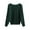 Green, variant on Dyfzdhu Sweaters for Women Trendy Loose Batwing Long Sleeve Knit Pullover Sweater Fall Winter Black