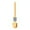 Orange, variant on Flat Silicone Toilet Brush With Ventilated Drying Holder Wall Mount Odorless Toilet Scrubber For Wc Bathroom(Orange-36.7Cm)
