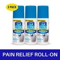Zim's MaxFreeze Pro Formula, Medical Cold Treatment, Rollon Medicine for Feet, 3 Count