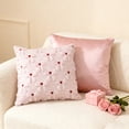 thumbnail image 6 of Throw Pillow Covers 18x18 Inch, Decorative Square Pillowcases, Farmhouse Holiday Cushion Covers for Couch Sofa Living Room Bedroom Outdoor Home Decor, 6 of 9