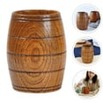 thumbnail image 4 of Vaso de madera con forma de barril de cerveza, vaso multiusos, vaso para beber, 175 ml, 4 of 7
