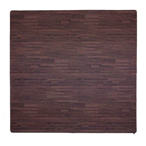 tadpoles wood grain playmat