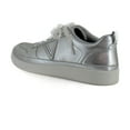thumbnail image 3 of Vionic Elise Women's Fashion Sneakers Silver Leather Size 8 W, 3 of 8