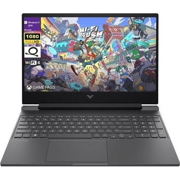 HP Victus 144Hz 15.6" FHD Gaming Laptop, AMD Ryzen 5 7535HS Processor, Radeon RX 6550M (Beats Nvidia GeForce RTX 3050), 16GB RAM 512GB SSD, Backlit Keyboard, Windows 11 Pro, Mica Silver